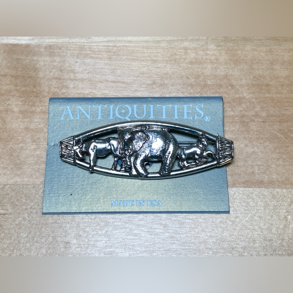 Antiquities Couture Scythian Ox, Elephant and Goat Animal Brooch